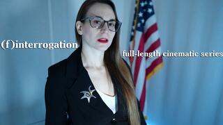 Finterrogation Full-Lenght Cinematic Series Feature Presentation - Obey Lady Ashley - FinDom Blackmail FemDom Humiliation Brunette Upskirt Ass Worship Cop Drama