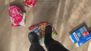 Object Crush (Recycling!) with Charlotte Webb in Snow Boots