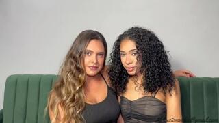 TWO SEXY AND FIERY BRUNETTES - NEW TOP GIRLS - NEW MR JAN 2025 - CLIP 1