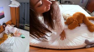 Goblin Goddess will Destroy these Plushies - Above and Rear Views 4K