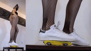 Melina Model Car Crush