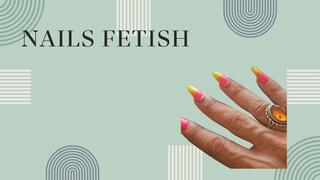 Nails fetish