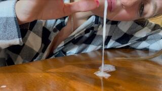 Playing with saliva and phlegm