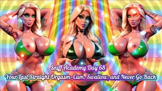 Sniff Academy Day 68: Your Last Straight Orgasm—Cum, Swallow, and Never Go Back