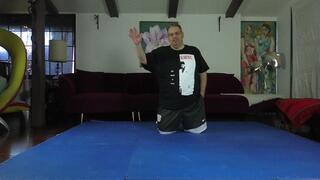 A Stalker Pays The Fightbabe A Visit! Joewee's First Lesson In Feet, Thighs And Ass Domination!