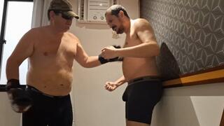 (GUTPUNCH) Cop Heavyhitterboxer vs Punchbaplz (4K + MULTICAM)