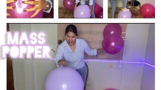 My balloons disappeared very quickly