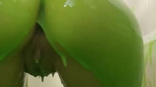 Slime Slow Motion Over Ass 2