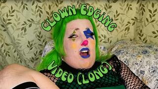 Clown Edging Video Long