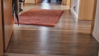 I fell in snow with my Cowboy rubberboots, than i need crutches and Aircast