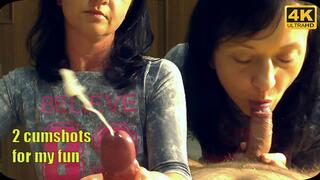 775 - 2 cumhots for my fun UHD 4K 60fps