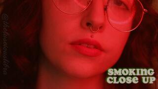 Smoking Close Up