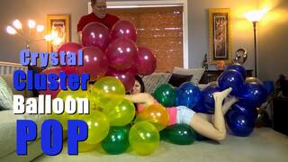 Crystal Cluster Balloon Pop - Kylie JacobsX and Jett - REMASTERED - Kylie Jacobs - MP4 1080p HD