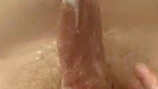 Painful Handjob cumming twice times