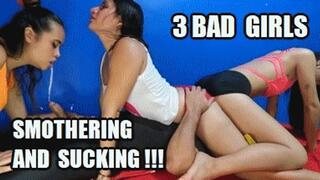 3 MODELS FACE SITTING 250202KSB CANDY + VIOLET + JESSIE 3 BAD GIRLS GIVING A VERY SLOPPY DEEPTHROAT WHILE SITTING IN HIS FACE (FULL HD MP4 VERSION)