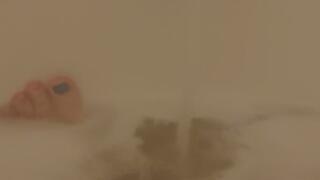 IMG 2088 BBW Barbie has a bath