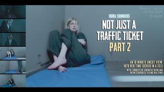 Not Just a Traffic Ticket - Part 2 Kora Summers Criminal Girl Confined To A Jail Cell and Made to Wear A Jail Uniform Jumpsuit