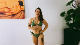 Badgirl busting balls