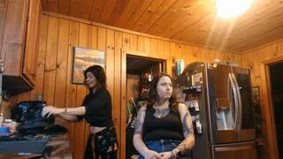 milf colors younger friends hair