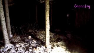 In nature with puffer