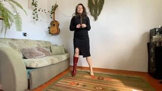 tearing sexy dress avi