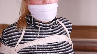 Nosy Undercover College TV Station Reporter Penelope Gets Caught & Tightly Bound & Gagged! RE EDIT 2025