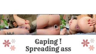 Gaping ass