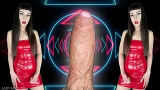 All you need is a big fat cock - gay humiliation, masturbation encouragement, cock worship