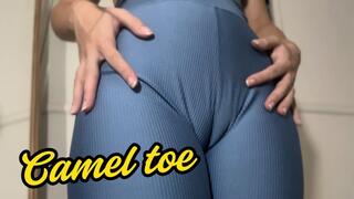 Camel toe in leggings