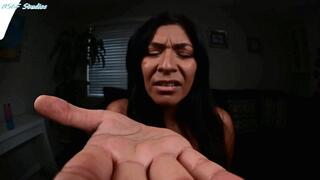 Valerie Lomax can't place what bug you are!! Giantess finger crush - MOV