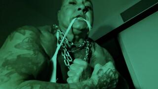 fbb hulka green ligth ripping t shirts huge female muscle traps she boss hulka cosplay glutes big clit solo fingering horny