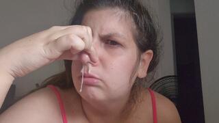 Clearing My Nose and Coughing Up a Storm: So Much Coming Out!