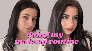 DOING MY MAKEUP ROUTINE