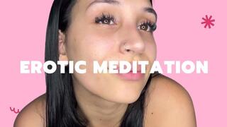Erotic meditation, give yourself to me