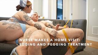 Nurse Makes a Home Visit: Edging, Cum Eating and Pegging