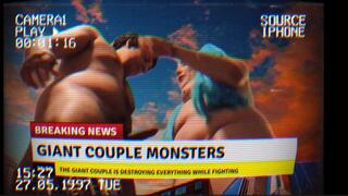 Giant couple monsters