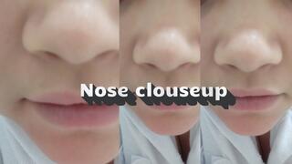 My Giselle nose in close-up