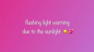 Changing my wet diaper in the passenger seat