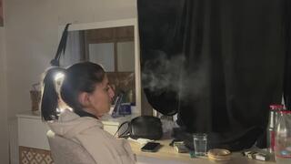 SMOKING LOVE SIDE PROFILE