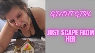 Giant woman takes advantage of Gummy Bears