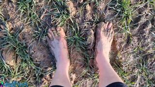 Barefoot Mud Walking HD 19th Feb 2023