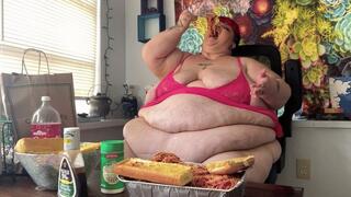 5 lbs of Pasta & 800 lbs of Pure Gluttony SD