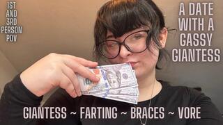 A Date With A Gassy Giantess