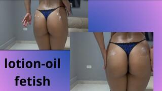 Lotion-oil fetish