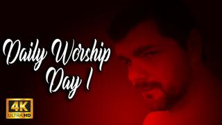 KingMarti : Daily Worship - Day One - Deepthroat Training 4k UHD