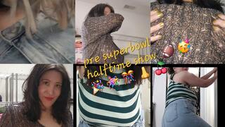 PRE GAME FUN n GAMES PRE SUPERBOWL HALFTIME SHOW