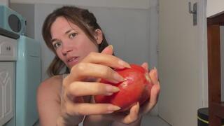 Nail Goddess - What I think it'd be like to destroy puppy with my natural nails