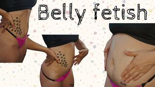 Belly fetish oil