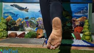 Barefoot Walk On Nails and Spikes