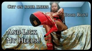 On your Knees FootBoi